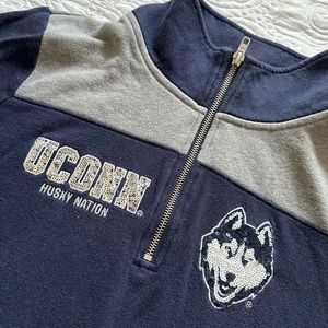🏀VS Pink UConn Glitter Sweater🏀